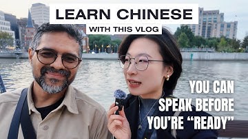 [Slow Chinese Vlog] You don’t need perfect Chinese to connect with locals｜Intermediate Pod + Subs