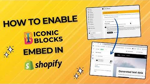 How to Enable Iconic Blocks Theme Embed in Shopify – Step by Step Guide