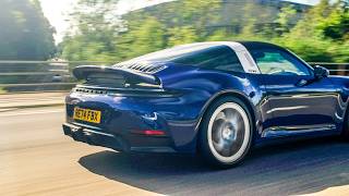 Can The New Porsche Targa Outrun A Train?