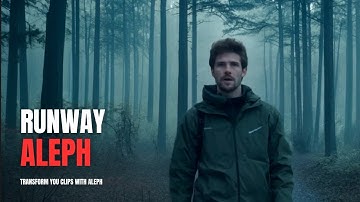 Runway Aleph test - walk in the forest (RunwayML, Aleph, AI Filmmaking)
