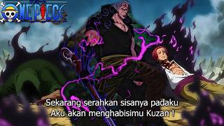 BENN BECKMAN TERKEJUT ! KUROHIGE BERHASIL MELUKAI SHANKS ! LEDAKAN BUAH IBLIS GURA GURA NO MI