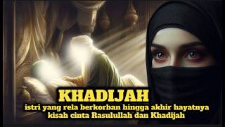 KISAH CINTA KHADIJAH|PENGORBANAN KEPADA SANG SUAMI HEMBUSAN NAFAS TERAKHIR