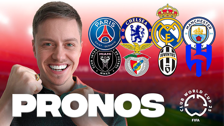 🚨 MES PRONOS COUPE DU MONDE DES CLUBS (PSG VS INTER MIAMI, REAL MADRID VS JUVENTUS...)