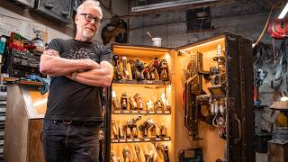 Adam Savage Updates His Sci-Fi Blaster Storage Vault!