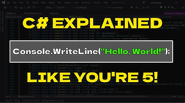 How to Write Your First C# Program (Hello World Tutorial)