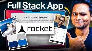 How to Build a Complete Web & Mobile App Using AI | Rocket.new Step-by-Step Guide (NO Code)