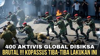 ISRAEL TORTURES 400 GLOBAL ACTIVISTS!!! THE WORLD IS SHOCKED WHAT KOPASSUS SUDDENLY DOES THIS...