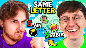 I Can ONLY Guess Countries that Start with the Same Letter