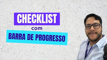 Checklist Interativo: Checkbox com Barra de Progresso no Excel