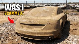 I BOUGHT this STOLEN and ABANDONED AUDI TT at AUCTION for a STRANGE PRICE... Will I Profit?