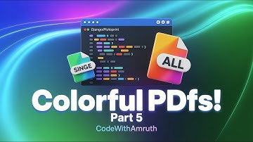 Django PlutoPrint Tutorial - Part 5: Colorful Single & All Profiles PDFs/PNGs with Bootstrap