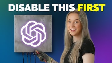 I Found the 5 Hidden Settings Destroying Your ChatGPT… FIX THEM