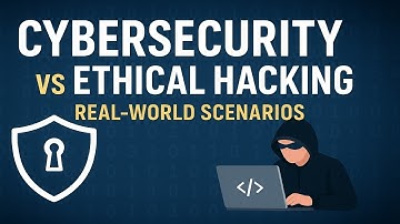 Cybersecurity vs Ethical Hacking: Real-World Scenarios #cybersecurity #ethicalhacking