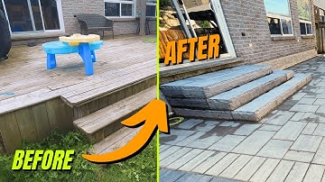 Building Natural Stone Steps | Time Lapse