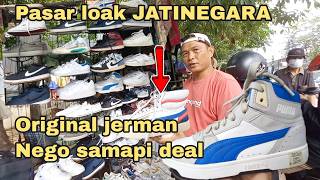 FANS VINTAGE ❗ PUMA ORIGINAL JERMAN ❗SEPATU BEKAS JADI BURUAN di PASAR LOAK JATINEGARA