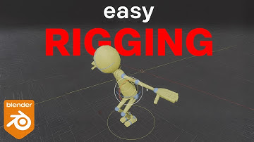 The Easiest way to RIG your Characters (Blender 3D Tutorial)