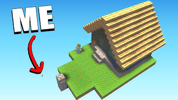 Hiding from my friends in a MASSIVE Minecraft house!