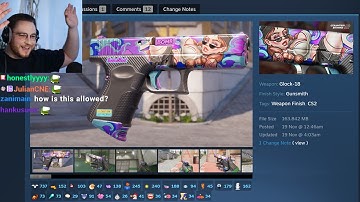 ohnepixel explores the craziest unreleased CS2 skins