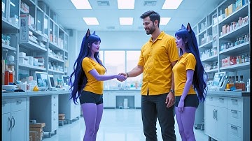 Door een menselijke biologische vergissing kreeg hij twee kleine buitenaardse metgezellen toegewe...