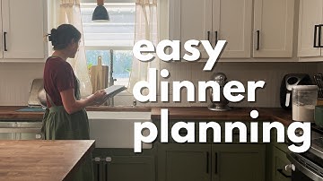How I Plan Our Weekly Meals | Simple Homemaking + Realistic Meal Planning Tips