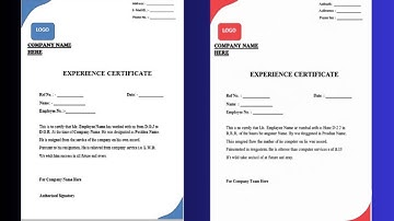 MS Word Me Experience Certificate Kaise Banaye | Professional Format Tutorial