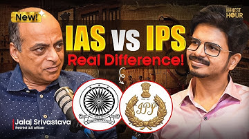 Crime Cases, Empathy in Service, IAS vs IPS: Real Insights|Ft. Jalaj Srivastava |The Honest Hour