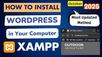WordPress installeren in XAMPP 2025 - Volledige beginnershandleiding voor het installeren van Loc...