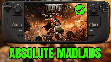 DOOM The Dark Ages on Steam Deck is INSANELY VERIFIED?