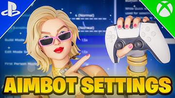 NEW BEST AIMBOT Controller Settings + Sensitivity in Fortnite Chapter 7!