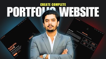 Build Professional Portfolio Website in Minutes with AI!