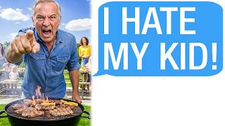 At Family BBQ, Dad looked me in the Eye & said, 