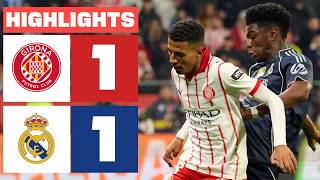 GIRONA FC 1 - 1 REAL MADRID | HIGHLIGHTS LALIGA EA SPORTS