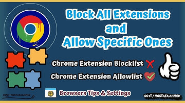 Block All Chrome Extensions And Allow Trusted Extensions Only | Google Chrome Policies 👍
