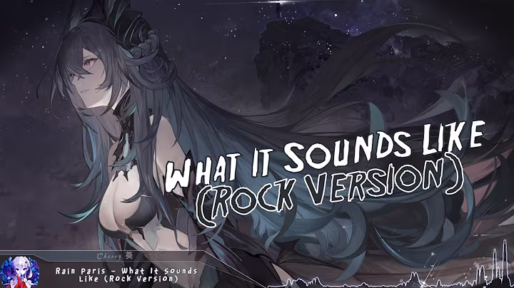 Nightcore - What It Sounds Like (Rock Version) - (Lyrics)