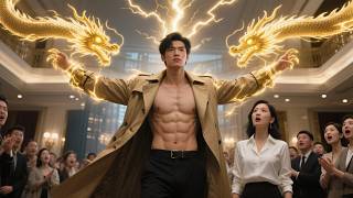 Beautiful CEOs scorn poor man. He is the top Golden Dragon God. Crushes enemies. 100 CEOs serve him.