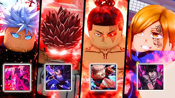 GOJO Rating All BLACK FLASH CUTSCENES In  Different ROBLOX Jujutsu Kaisen Games