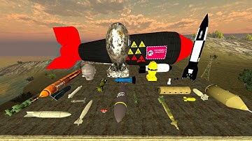 Testing EVERY Nuclear Bomb in GMod