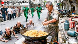 Old Man Selling Rice Extorted By Thugs, Turns Out Hidden War God—One Call Sends Them All To Jail