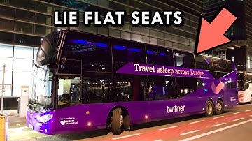 Lie-flat seats on a European night bus? What could go wrong?