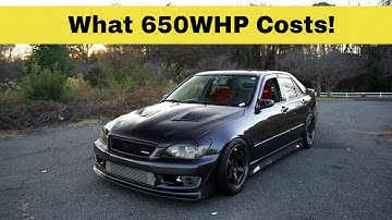 My 1.5JZ IS300 Build Cost Breakdown!