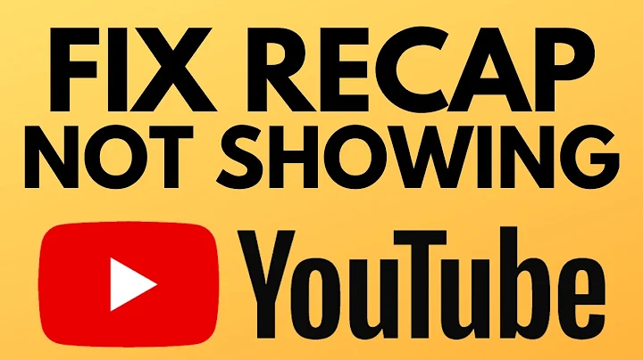 How to FIX YouTube Recap 2025 Not Showing Up - Fix Missing YouTube Recap