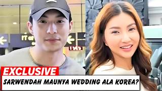 Sarwendah & Giorgio Antonio Tampil Mesra Kenakan Baju Nikah Adat Korea, Sinyal Jadian Semakin Kuat!