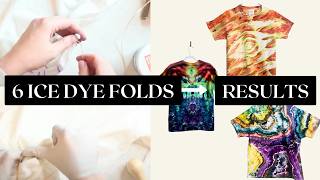 6 Ice Dye Folds That Everyone’s Trying Right Now (Quick Results!)