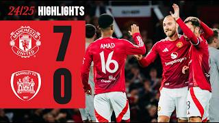 GOALS GALORE AT OLD TRAFFORD 🤩 | Man Utd 7-0 Barnsley