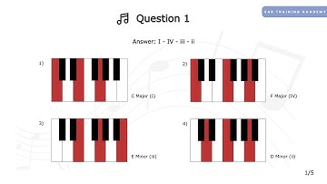 Chord Recognition Challenge #6  🎹 | Train Your Ear for Music