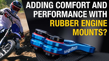 Rubber Engine Mounts in Motocross? | Luxon MX YZ450F Test