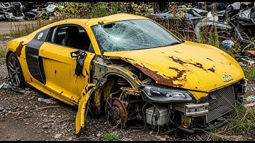 They Said This WRECKED Audi R8 V10 Was "Junk" ("No Maintenance") | Insane Rebuild!