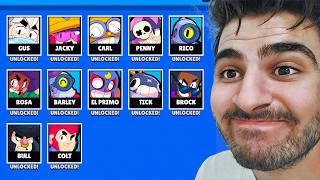 I Unlocked 12 Brawlers At Once..