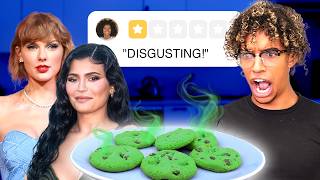 Baking VIRAL Celebrity COOKIE RECIPES : Taylor Swift , Kylie Jenner & More!