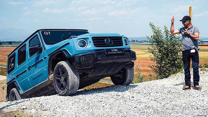 New Mercedes G-Wagon Off-road Test, 360 Turn and More!
